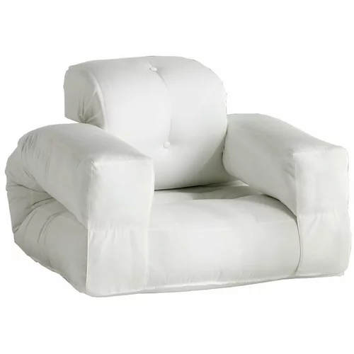 Karup Design bijela sklopiva fotelja pogodna za eksterijer Design OUT™ Hippo White