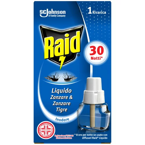 Raid Polnilo za električni aparat Raid (21 ml, s tekočim insekticidom)