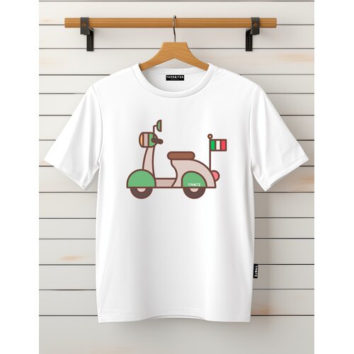 Tamanitza Ženska majica VESPA, Bela Slike