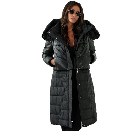 Pri Quilted 2-in-1 Insulated coat Can be worn as a jacket Slike