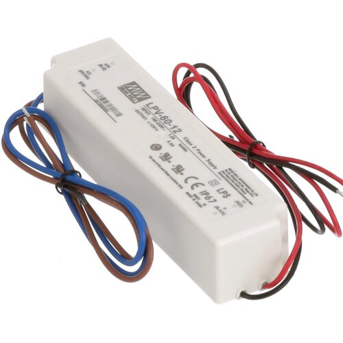  LED napajanje 60W 12VDC 5A 90÷264VAC IP67 MEAN WELL Cene