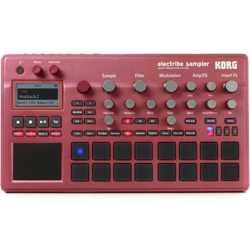 Korg ELECTRIBE-2S RD SAMPLER RED music production station