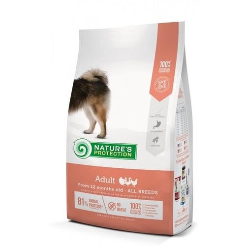 Nature's Protection Super Premium Hrana za pse All Breeds Adult Živina 12kg Cene