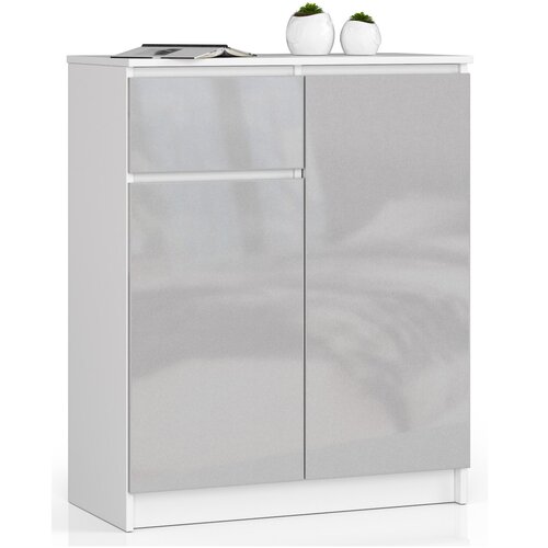 AKORD KOMODA K80 2D 1SZ CLP METALIK POŁYSK, (21703062) Slike