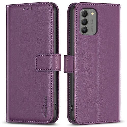 INORCO Ovitek za telefon z denarnico, odporen na padce, za Nokio G310, usnjena torbica za telefon TPU+PU, (22033004) Slike