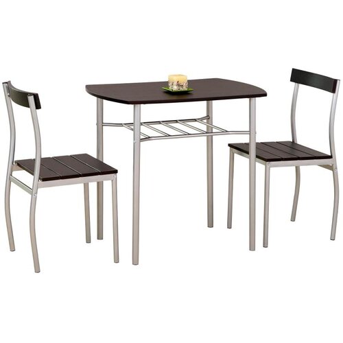 Set za balkon LANCE 82x50 cm metal/wenge Slike