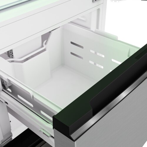 Beko Frižider B3RGNA354HXB1, Sivi Cene