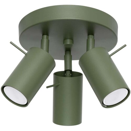  Stropna svetilka RING 3P olivno zelena, (21626851) Slike