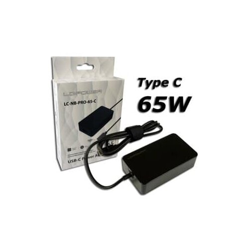 LC-Power Notebook Adaptor 65WUSB Type C Slike