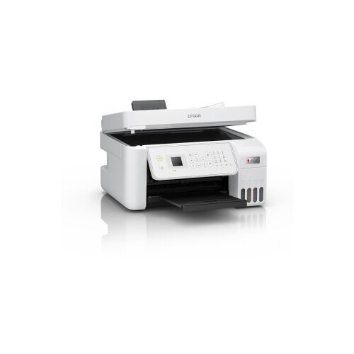 Epson L5316 ecotank 4in1 print-scan-copy-fax, color, A4, 5760X1440, wi-fi, lan, adf, lcd, manual duplex, white Cene