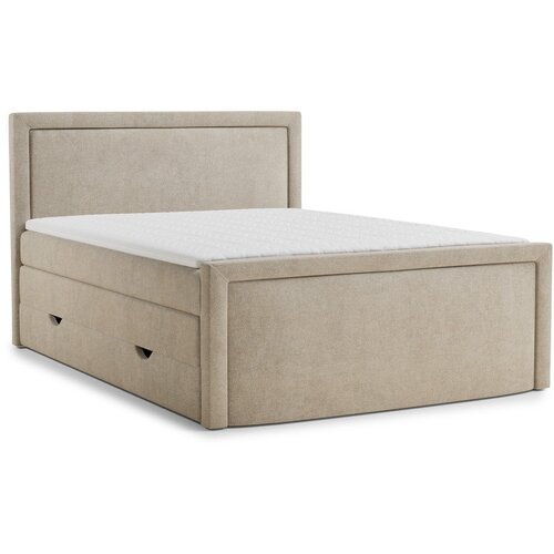 Maison de Rêve Bež boxspring krevet s prostorom za odlaganje 180x200 cm Fresco &ndash; Cijene