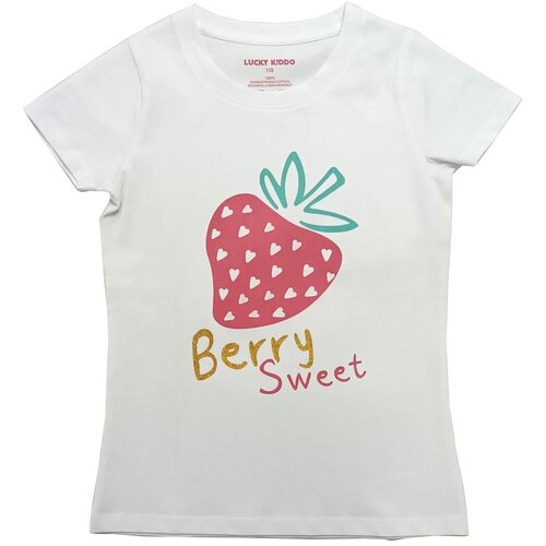 Lucky Kiddo majica KR LK-KGT SS 1_24 021567 D bela 92 Cene