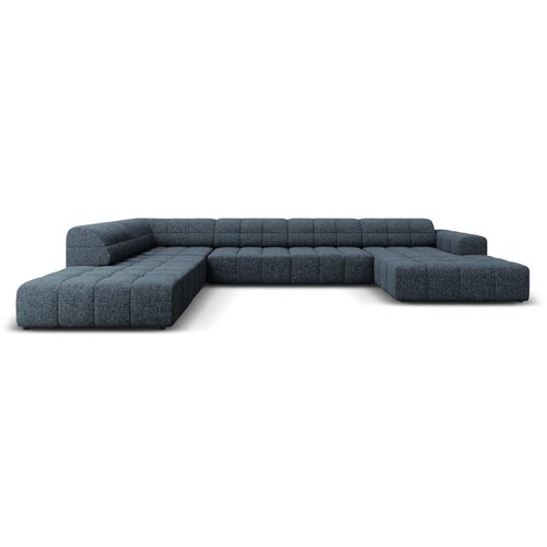 Cosmopolitan Design modra kotna sedežna garnitura (levi kot/v obliki črke &amp;quot;u&amp;quot;) chicago &amp;ndash; Slike