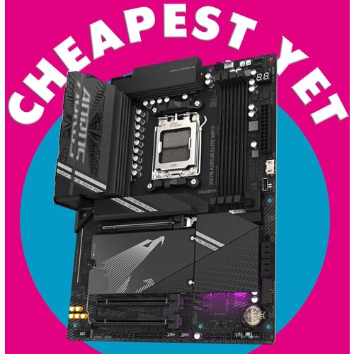 Gigabyte AM5, AMD B850 Chipset, 4x DDR5 DIMM, X3D Turbo Mode : Unleash new era gaming performance B850 A ELITE WF7 Cene