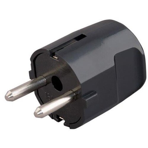 Mitea_Electric Utikač L crni PVC 16A 250V dvopolni, sa kontaktom za uzemljenje PM-302-C Cene