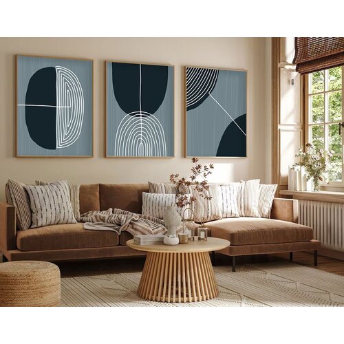Wallity Uramljena slika Huhu214, 35x50 cm , 3 dela Slike