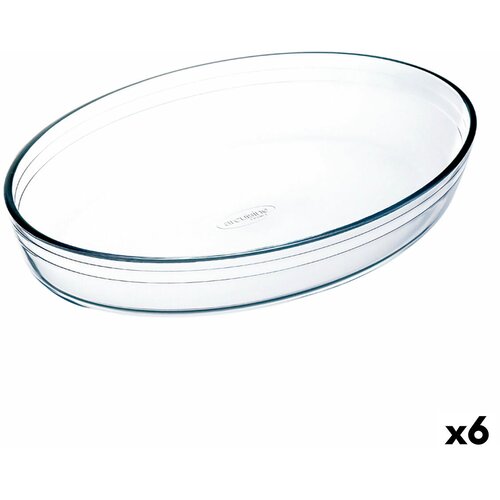 Pekač &Ocirc; Cuisine Ocuisine Vidrio Prozorno Steklo Ovalne 26,2 x 17,9 x 6,2 cm (6 kosov) Cene