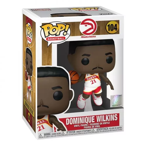 Funko Dominique Wilkins 21 Atlanta Hawks POP! Legends figura