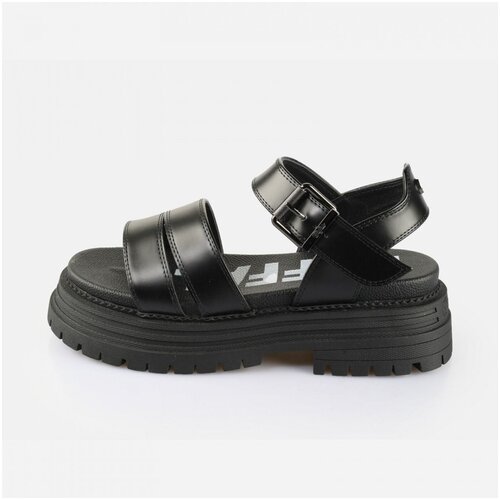 Buffalo Sandali &amp;amp; Odprti čevlji Lennox ts sandal Črna Slike