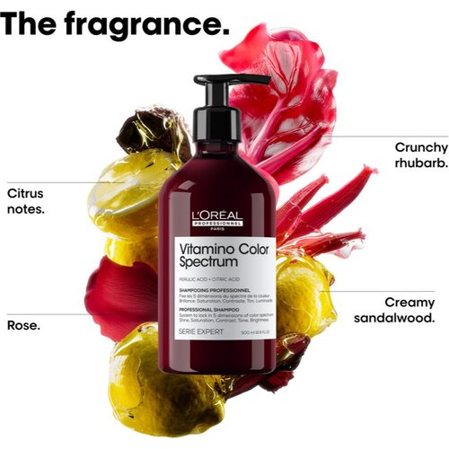 L&amp;acute;Or&amp;eacute;al Paris Serie Expert Vitamino Color Spectrum &amp;scaron;ampon za barvane lase 500 ml Slike
