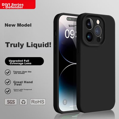  Divi Maska za mobilni telefon iPhone 14 Pro Max, Crna Cene