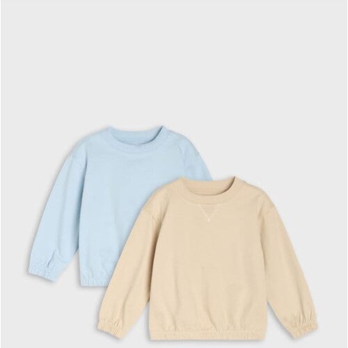 Sinsay Pamučne dukserice crewneck 2 pack Cijene