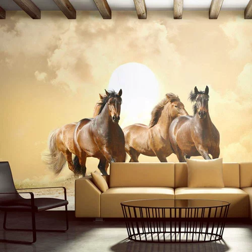  tapeta - Running horses 200x154