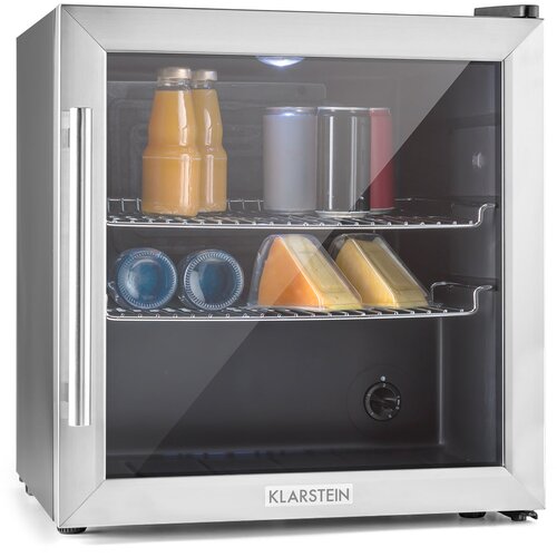 Klarstein Beersafe L, hladnjak obujma 47 litara, energet. klasa E, staklena vrata, nehrđajući čelik Cijene
