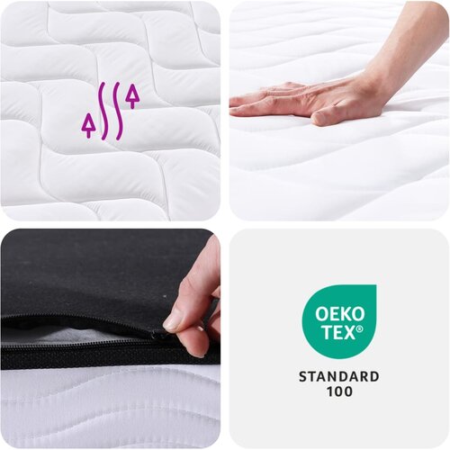  Madrac s oprugama bonnell srednji 90 x 200 cm Slike