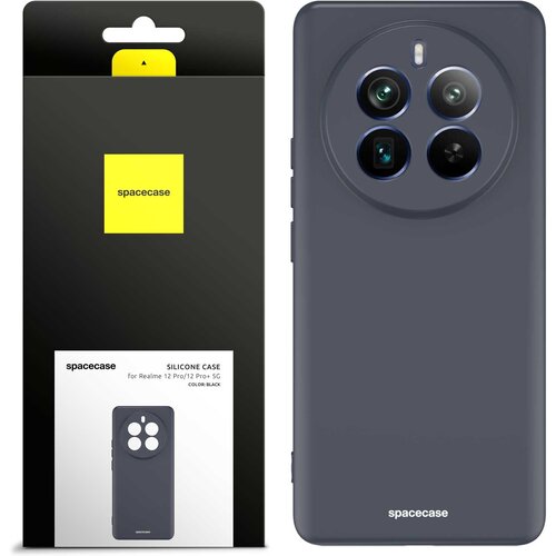 Spacecase SILIKONSKI OVITEK ZA REALME 12 PRO PRO+ ČRN, (21967788) Cene