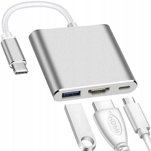  3v1 USB 3.0 USB-C HDMI na USB-C Cene
