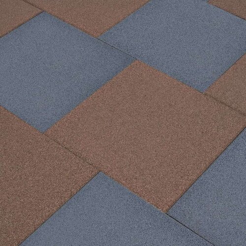 vidaXL Zaščitne plošče 12 kosov gumijaste 50x50x3 cm sive Cene
