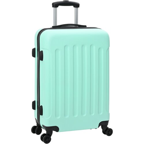 VidaXL set kofera 3 kom Tvrda Mint zelena 20&amp;rdquo; 24&amp;rdquo; 28&amp;rdquo; ABS Slike