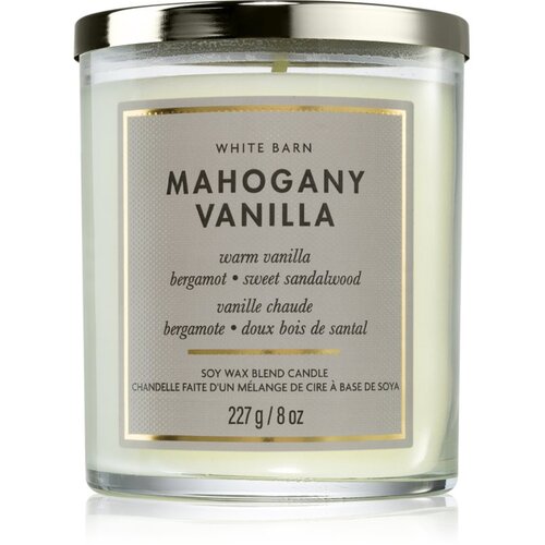Bath &amp;amp; Body Works Mahogany Vanilla mirisna svijeća 227 g Slike