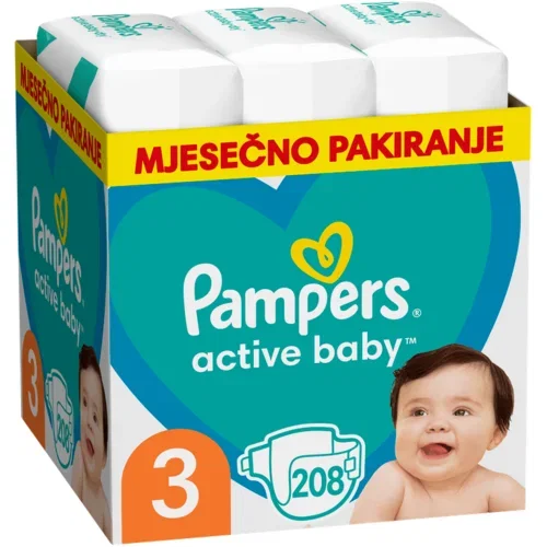 Pampers Pelene Monthly pack S4 MSB 180/1