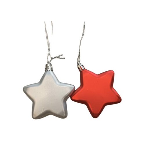 Dekordom 028388 Novogodi&amp;scaron;nja dekoracija - hanging star 8cm - kmg ( 044461 ) Slike