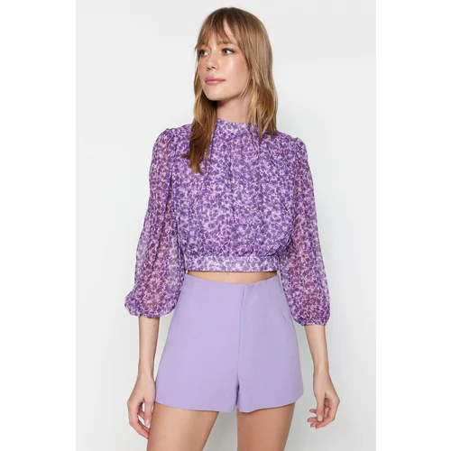 Trendyol Blouse - Purple - Regular fit