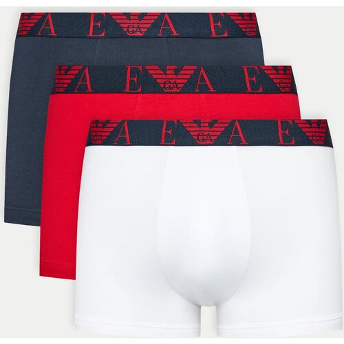 Ea7 Emporio Armani Boksarice 3 PACK TRUNK 111357 4F715 Rdeča Cene