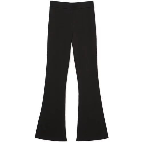 Cropp ženske zvonaste hlače - Crna  0086Z-99X