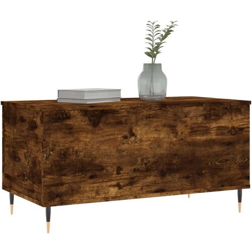 vidaXL Stolić za kavu boja hrasta 90 x 44 5 x 45 cm konstruirano drvo Cene