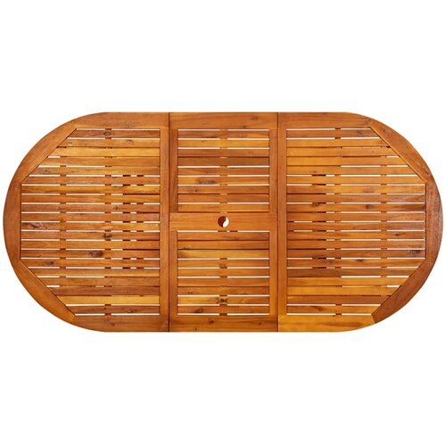  Vrtni stol od masivnog bagremovog drva (150-200) x 100 x 75 cm Slike