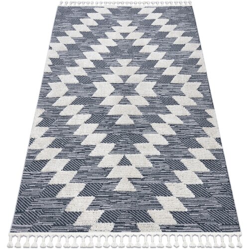 RugsX Preproge Preproga SEVILLA Z250A rombi modra / siva 80x150 cm Modra Cene