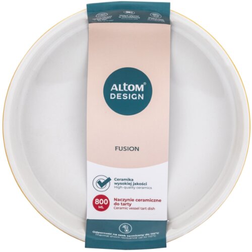 Altom design keramička posuda za tart Fusion Solar, 24 cm, 800 ml Slike