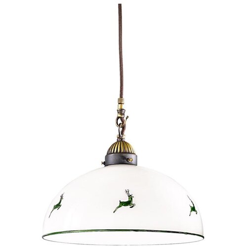  Kolarz 731.30.101 - Luster na sajli NONNA 1xE27/75W/230V &Oslash; 30 cm jelenja zelena Cene