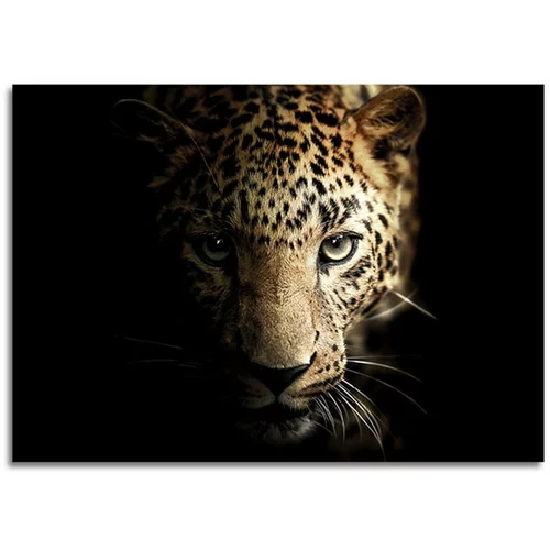 Styler Steklena slika Styler Leopard, 70 x 100 cm