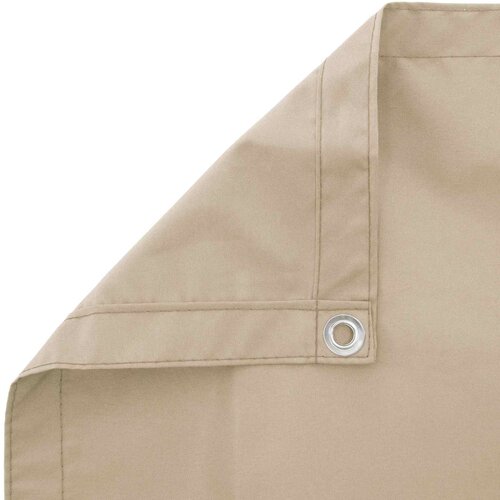  Zaslon za privatnost na balkonu 150 x 800 cm Polyester Bež Slike