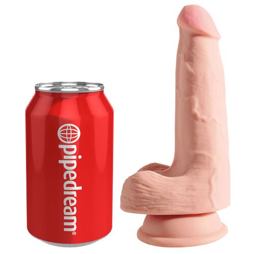 Pipedream King Cock Plus 5&amp;quot; Triple Density Cock with Balls Slike