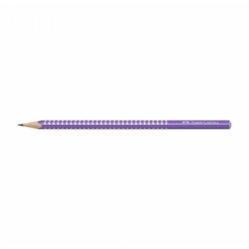 Faber-castell grafitna olovka grip hb Sparkle118204 pearl purple Slike