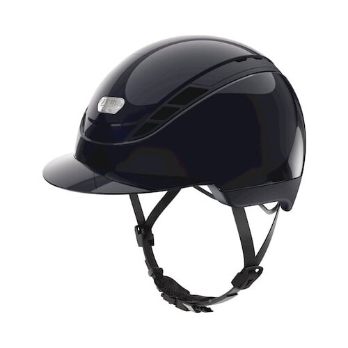 ABUS Pikeur Jahalna čelada AirDuo, shiny midnight blue - S Slike