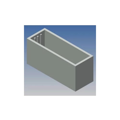 Teko S38.10 univerzalno kući&amp;scaron;te 40 x 15 x 19 ABS plava boja 1 St. Slike